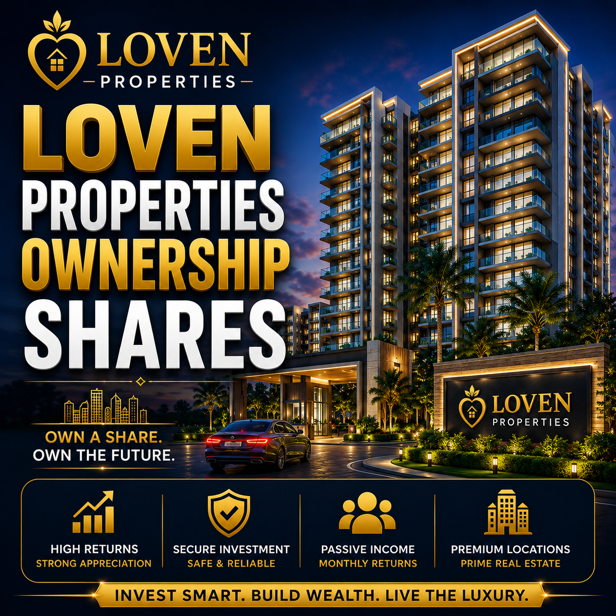 LOVEN PROPERTIES SHARES