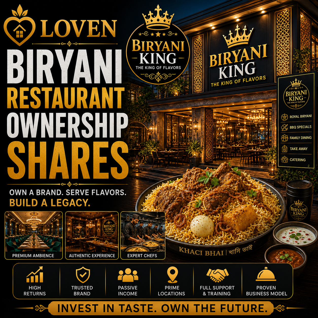 LOVEN BIRYANI KING SHARES