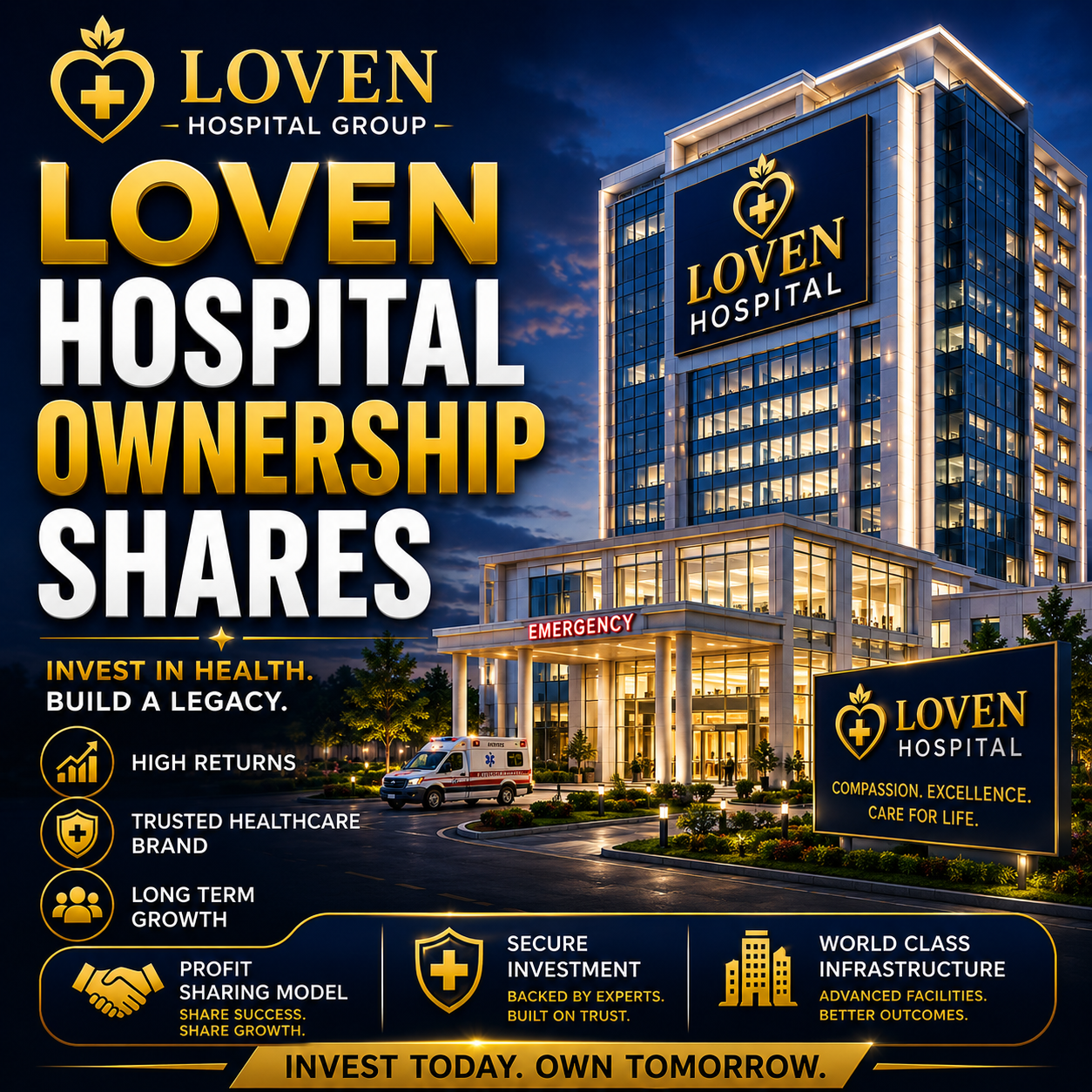 LOVEN HOSTPITAL OWNERSHIP SHARES